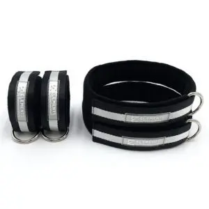 Pilates cuffs, black and white, brand ELEMENTS