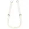 Luxury Pilates studio accessory – ELEMENTS Long Sling in Ivory Fleece