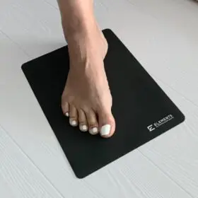 Non-Slip Pads used on a wooden floor