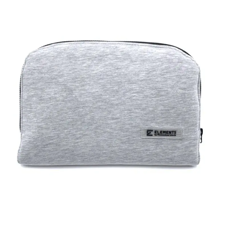 ELEMENTS Zip Pouches Zip pouch cotton mix light grey